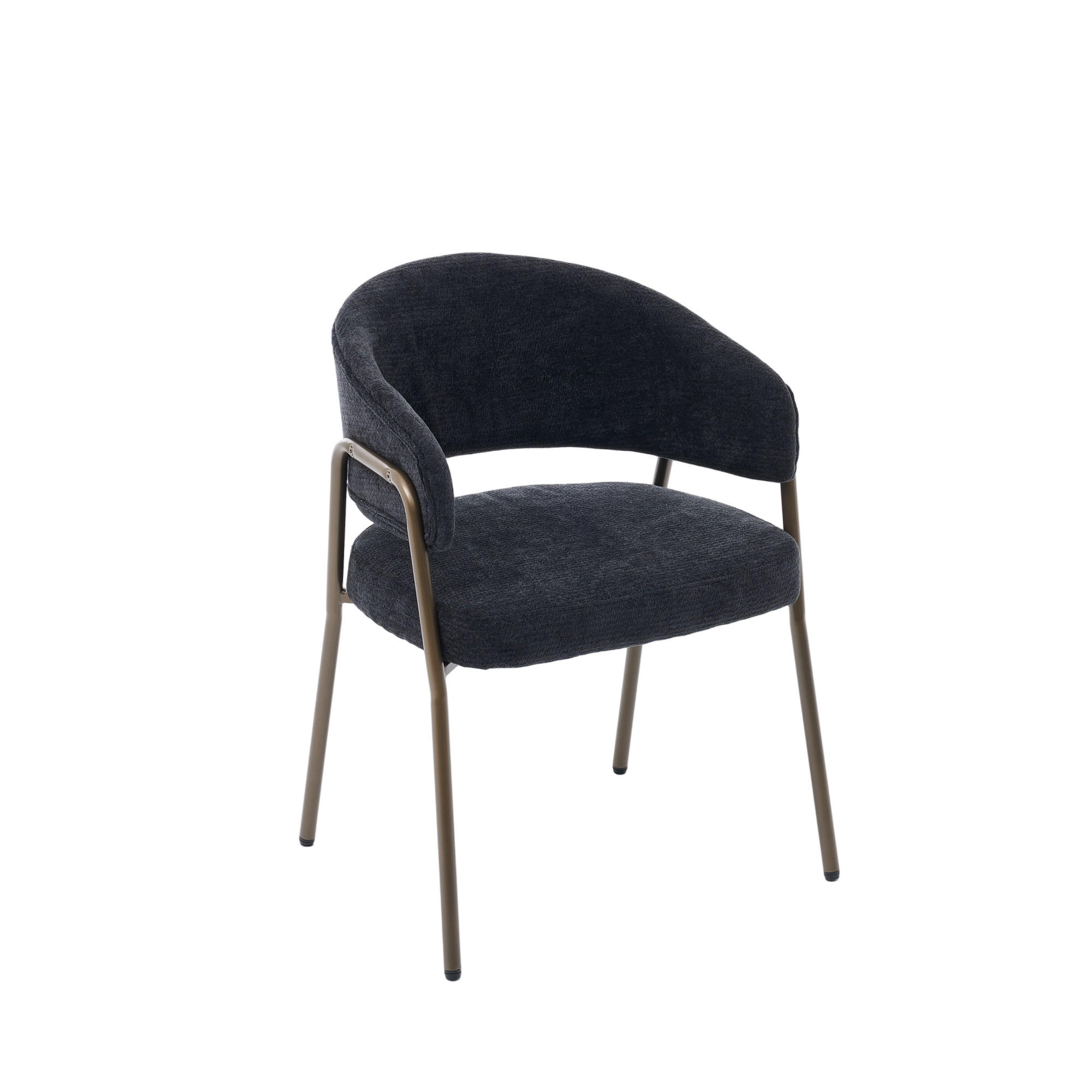ComfortXL Armlehnstuhl Schwarz 54.5x79.5x57 cm