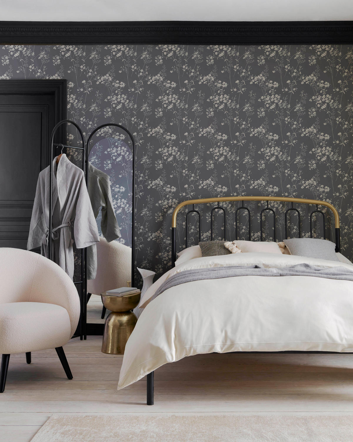 TAPETE Leaf - Blau, Papier/Kunststoff (52/1000cm) - next