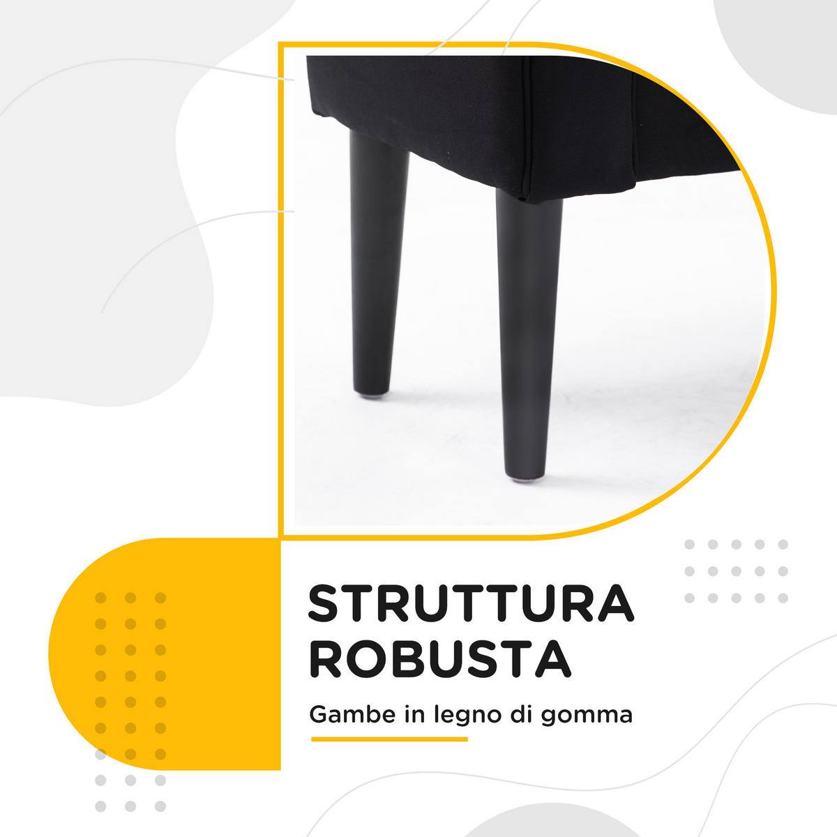 SITZBÄNKE Schwarz 1 Stück - Schwarz, Kunststoff (102/51/36cm) - GiPP