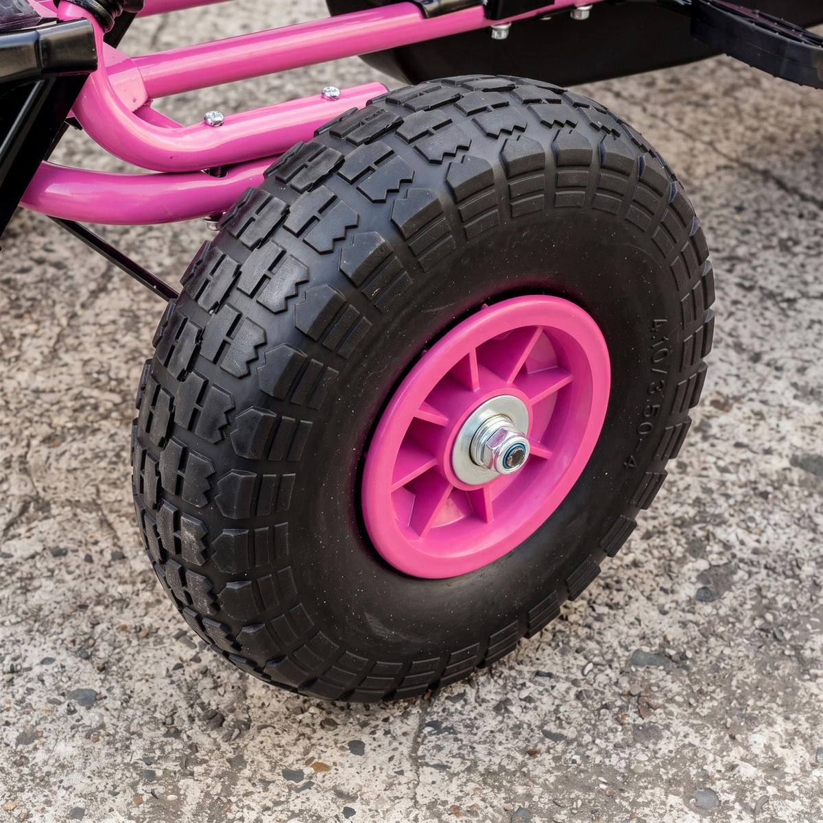 FAHRZEUGE zum Draufsitzen Rosa 110.0/61.0/62.0cm - Rosa, Kunststoff (110/61/62cm)