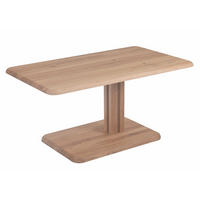 COUCHTISCH höhenverstellbar Ciel 100x49x60 Massivholz Wildeiche Bianco - Wildeiche, Holz (100/60/60cm) - 58aufmkessel