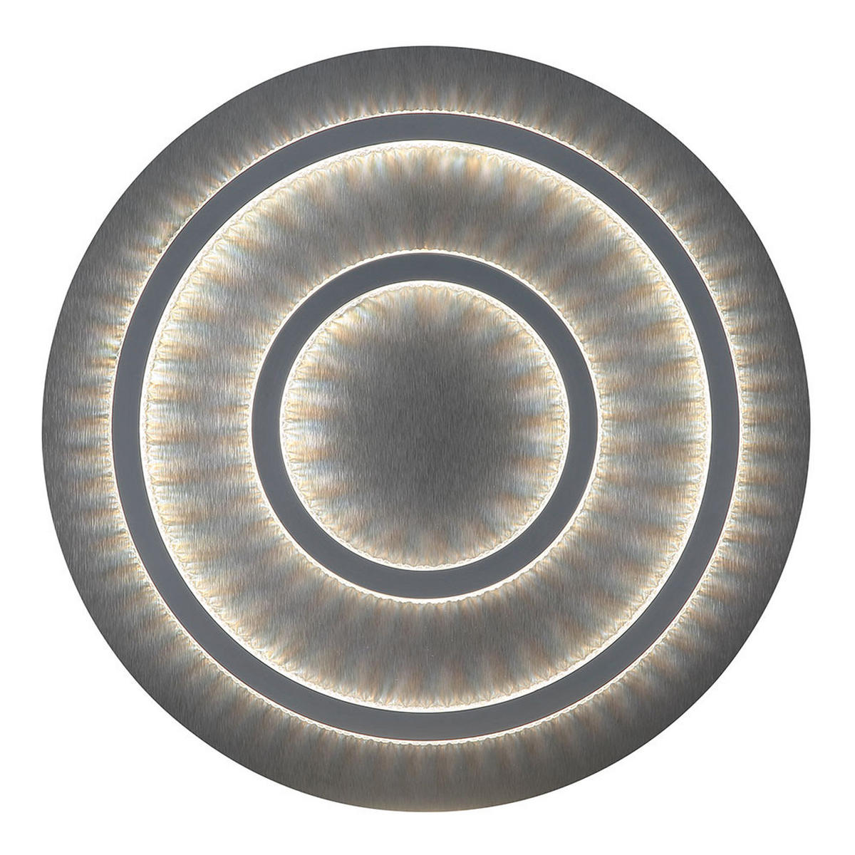 LED DECKENLEUCHTE Jayden Anthrazit Kristalle - Anthrazit, Metall (55/55/6cm) - Globo Lighting
