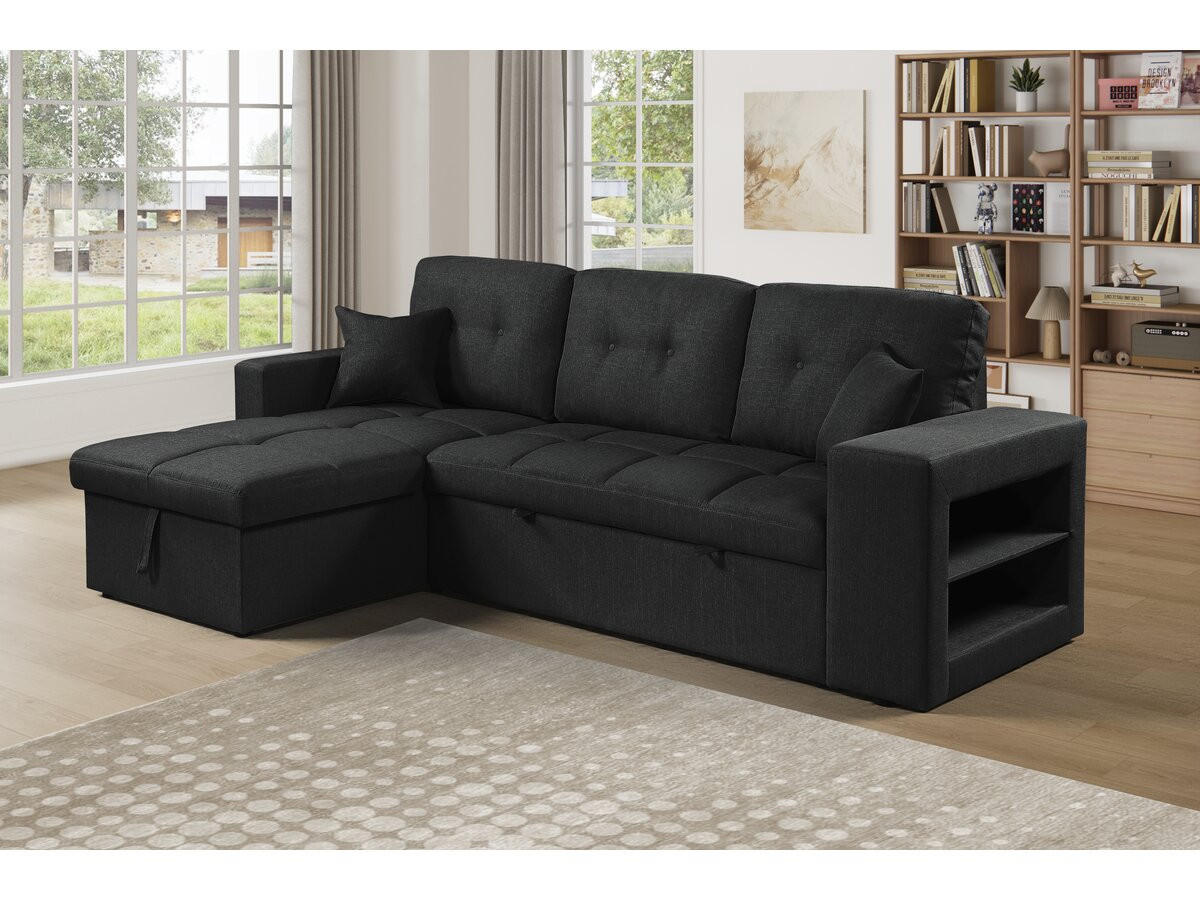 ECKSOFA axel Grau - Grau, Textil (82/233cm) - Habitat Garten