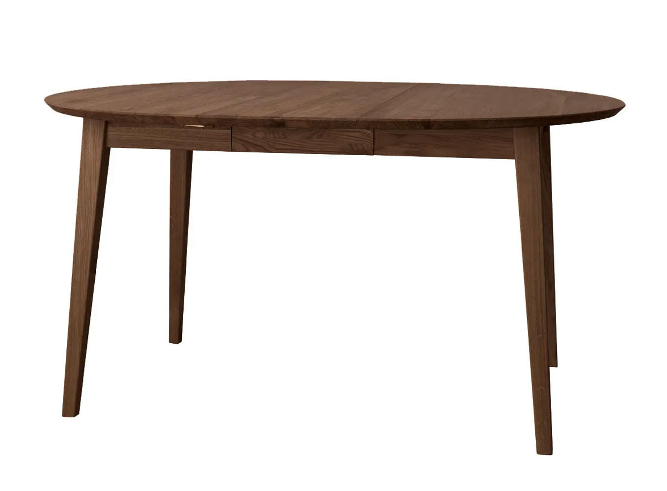 ESSTISCH Orbetello Eiche Tabak 90-140 / 90 / 74,5cm - Dunkelbraun, Holz (90/140/74.5cm) - Feldmann-Wohnen