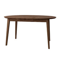 ESSTISCH Orbetello Eiche Tabak 90-140 / 90 / 74,5cm - Dunkelbraun, Holz (90/140/74.5cm) - Feldmann-Wohnen