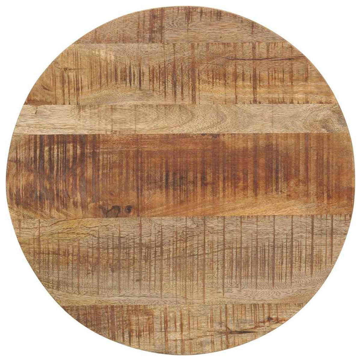 SATZTISCHE 2Er Set Rohes Mangoholz - Braun, Holz (70/50/40cm) - vidaXL