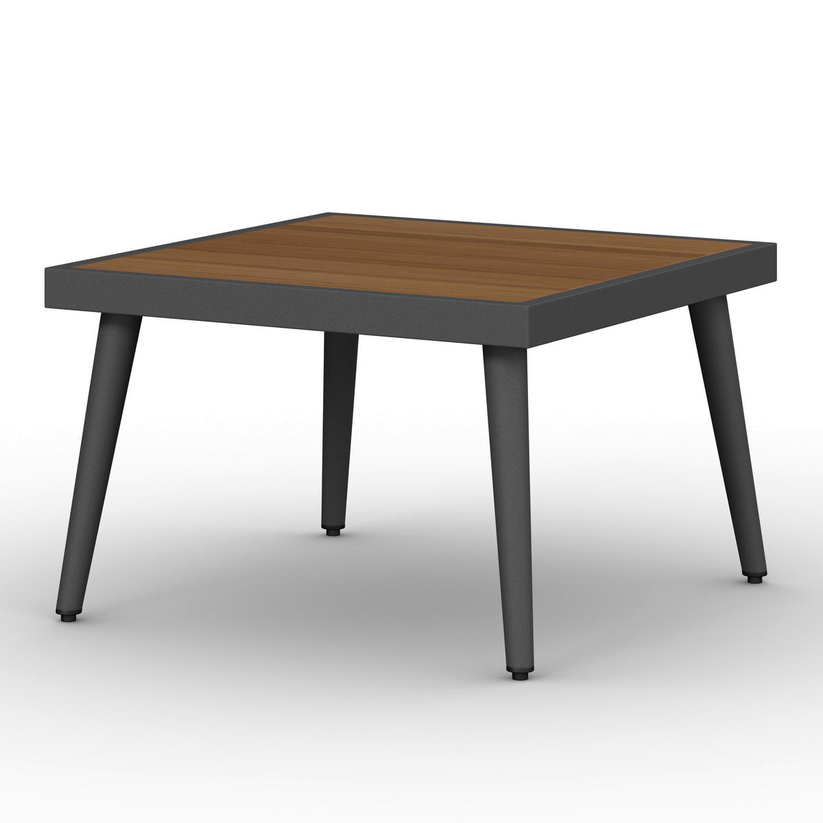 LOUNGEGARNITUR Sallie Creme Holz/Metall/Outdoorstoff - Creme, Holz - Bessagi Garden