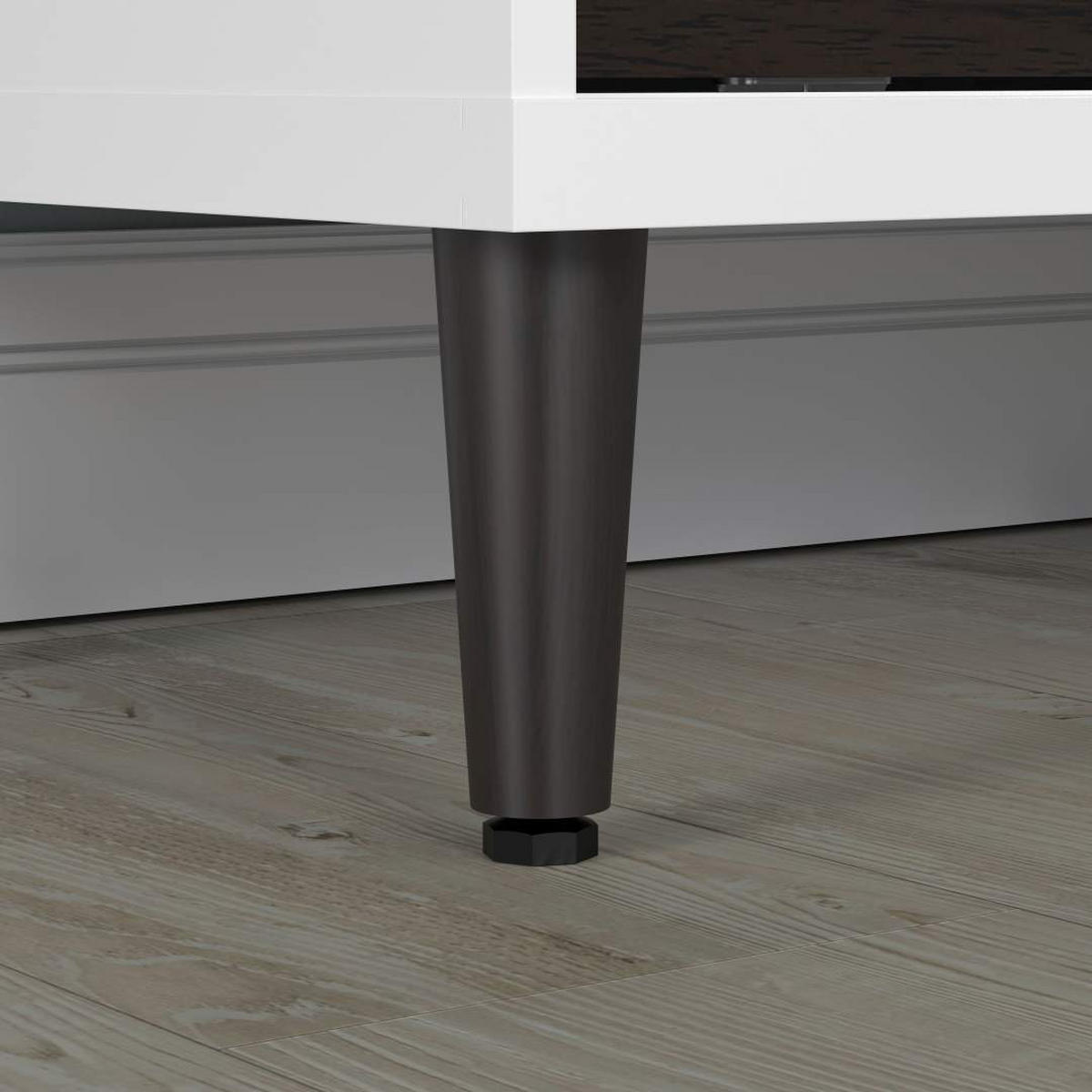 REGAL weiß - Weiß, Holzwerkstoff (90/99/38cm) - ebuy24