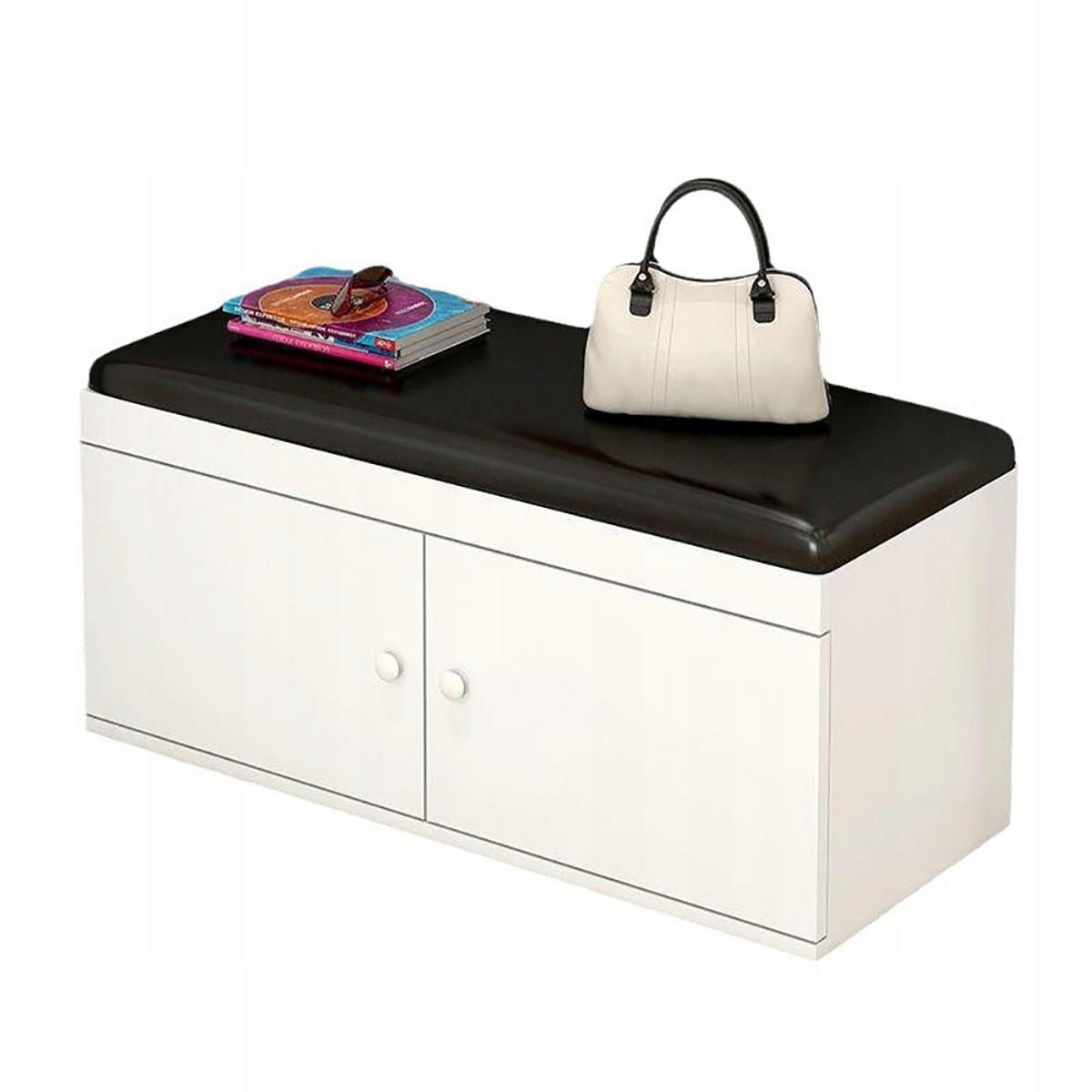 SCHUHSCHRANK modern 60/35/32 cm - Weiß, Holz (60/32cm) - MUVU