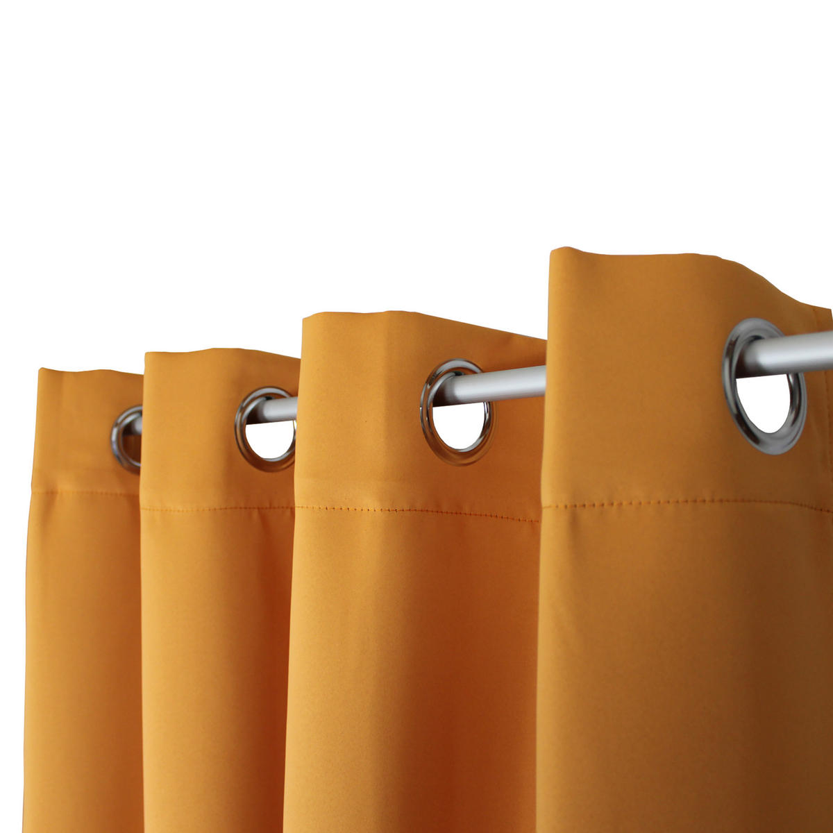 VERDUNKELUNGSVORHANG Ösen 300/245 cm Orange - Orange, Textil (300/245cm) - TiborTex