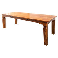 ESSTISCH Akazie 200x100x76 honig lackiert OXFORD #0606 - Braun, Holz (200/100/76cm) - Massivmoebel24