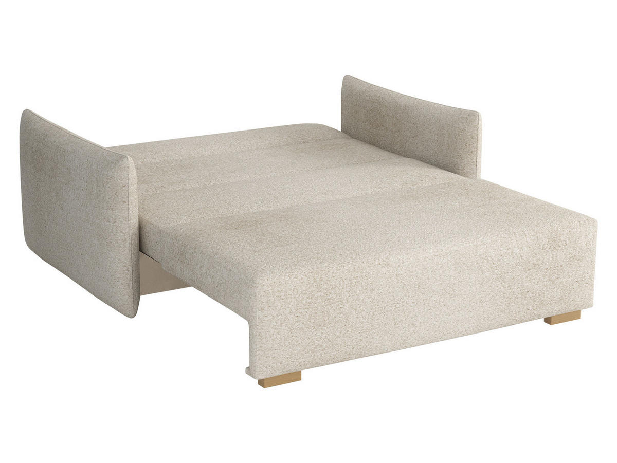 SCHLAFSOFA Viva Glov III - Gelb/Naturfarben, Holz/Textil (157/85/98cm) - MIRJAN24