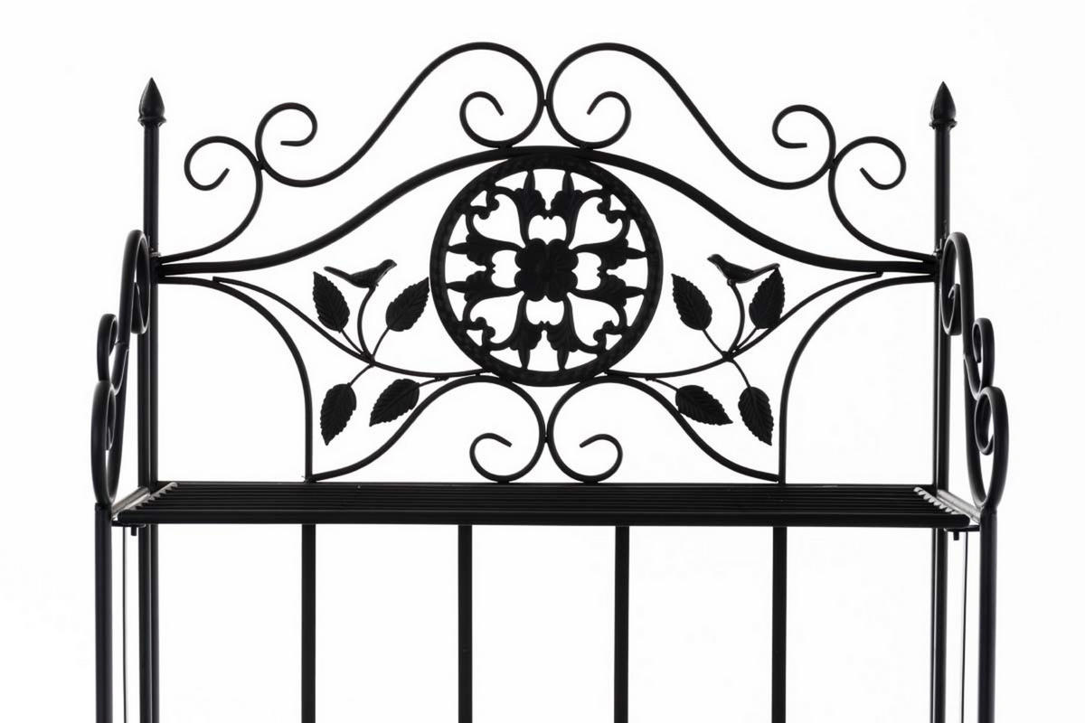 STANDREGAL Florenz schwarz - Schwarz, Metall (66/175/32cm) - TPFGarden