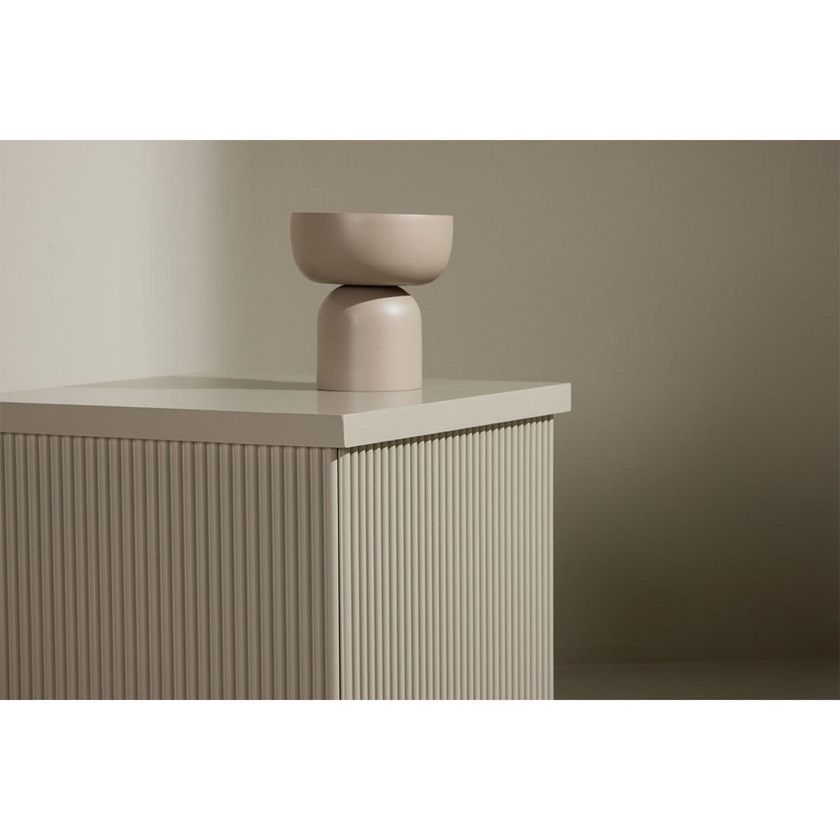 BEISTELLTISCH, Lenox, Beige, MDF, 40 x 40 x 45 cm - Beige, Holzwerkstoff (40/40/45cm) - ebuy24