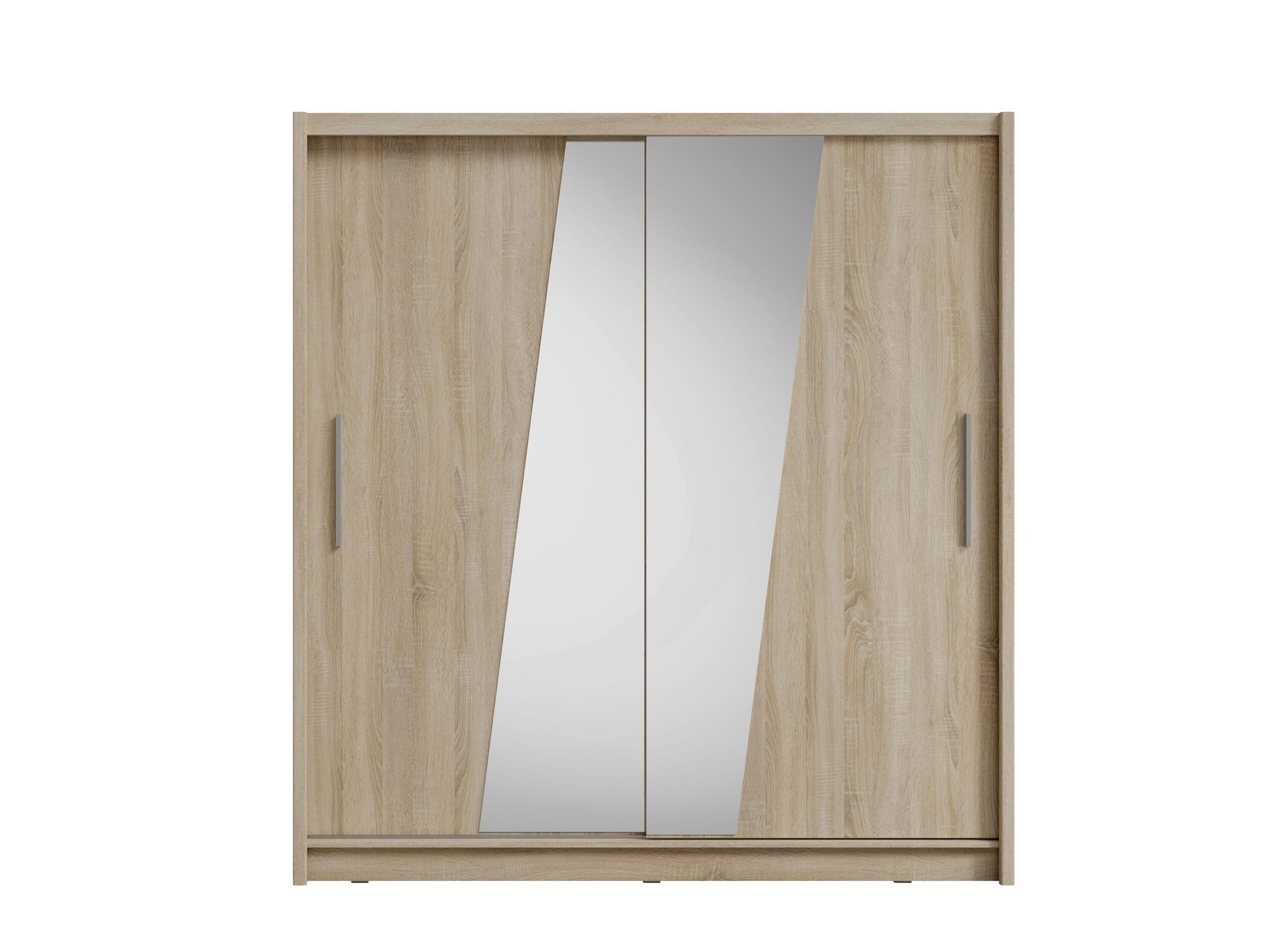 KLEIDERSCHRANK Eiche Sonoma 204/215/62 - Sonoma Eiche, Holzwerkstoff (204/215/62cm) - RAUMHIRSCH FURNITURE