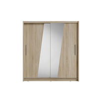 KLEIDERSCHRANK Eiche Sonoma 204/215/62 - Sonoma Eiche, Holzwerkstoff (204/215/62cm) - RAUMHIRSCH FURNITURE