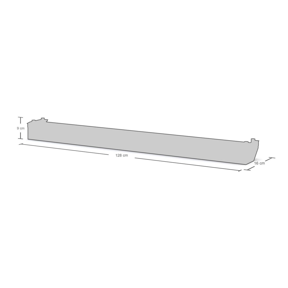KABELMANAGEMENT-SET Horizontaler Kabelkanal Flex-small + Vertikale Kabelführung / Plus Vertikale Kabelführung Weiß 880mm - Weiß, Metall (16/88/10cm) - ASSMANN