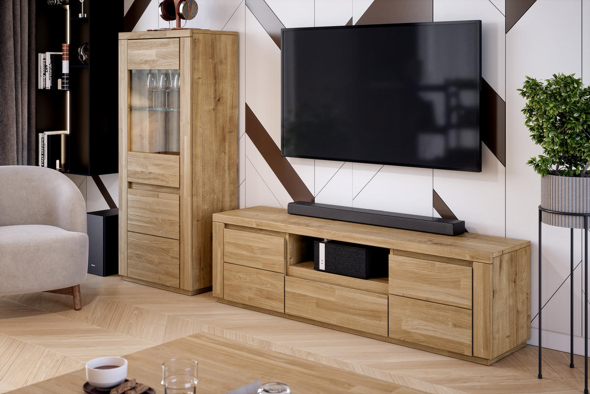LOWBOARD Skagen - Eichefarben, Holz (37/47/160cm) - kiki design