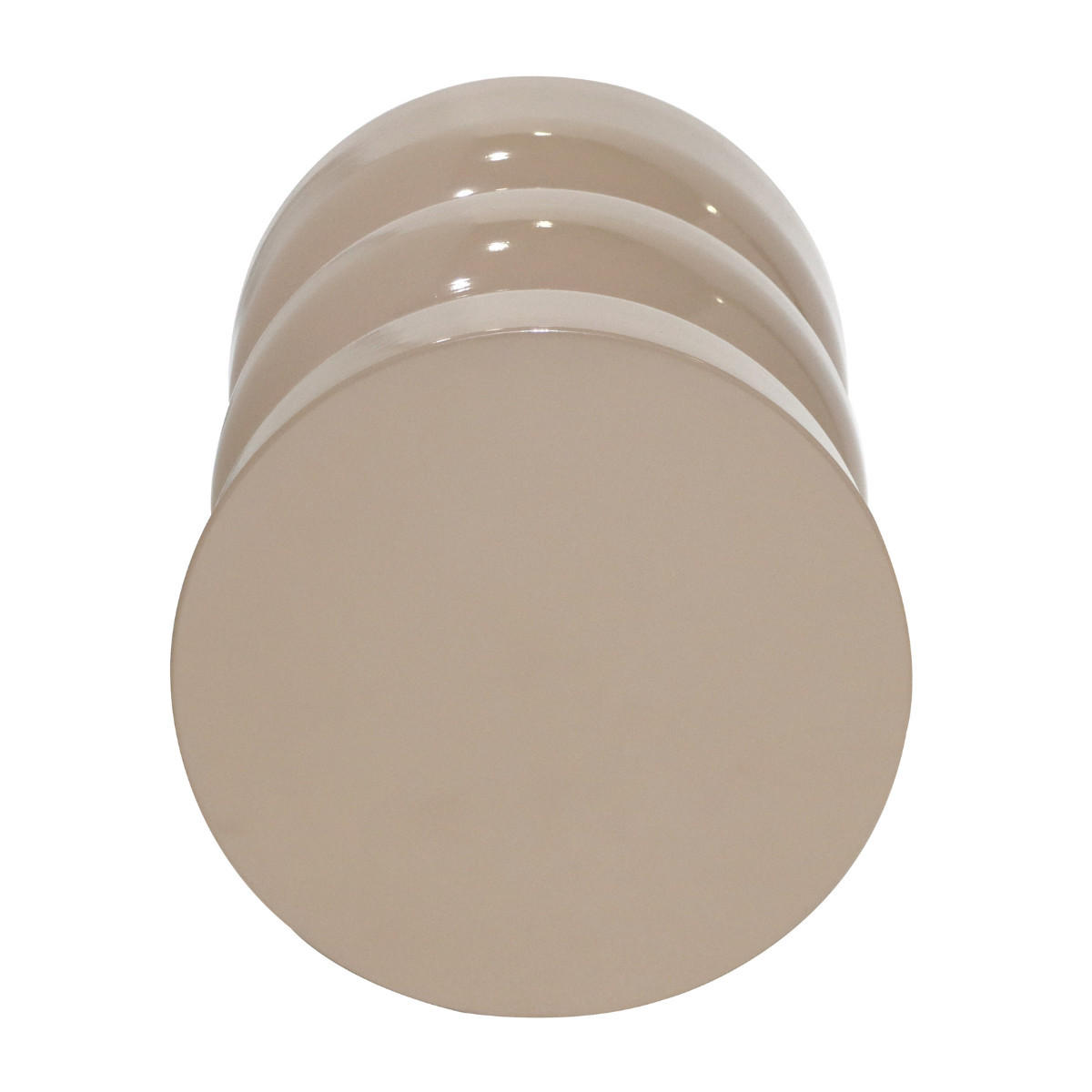 BEISTELLTISCH aus lackiertem Metall 36/50/36 cm - Kaschmir, Metall (41/36/50cm) - Calicosy
