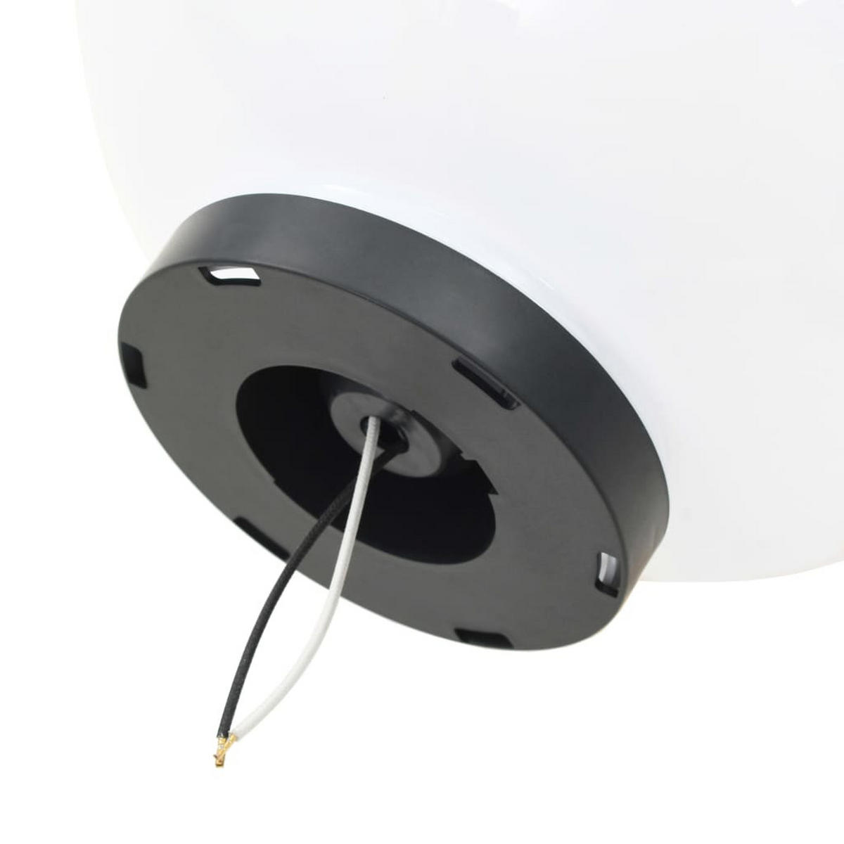LED-GARTENLEUCHTEN 4Er Set Kugelförmig 30 Cm Pmma - Weiß, Kunststoff (30/30/30cm) - vidaXL