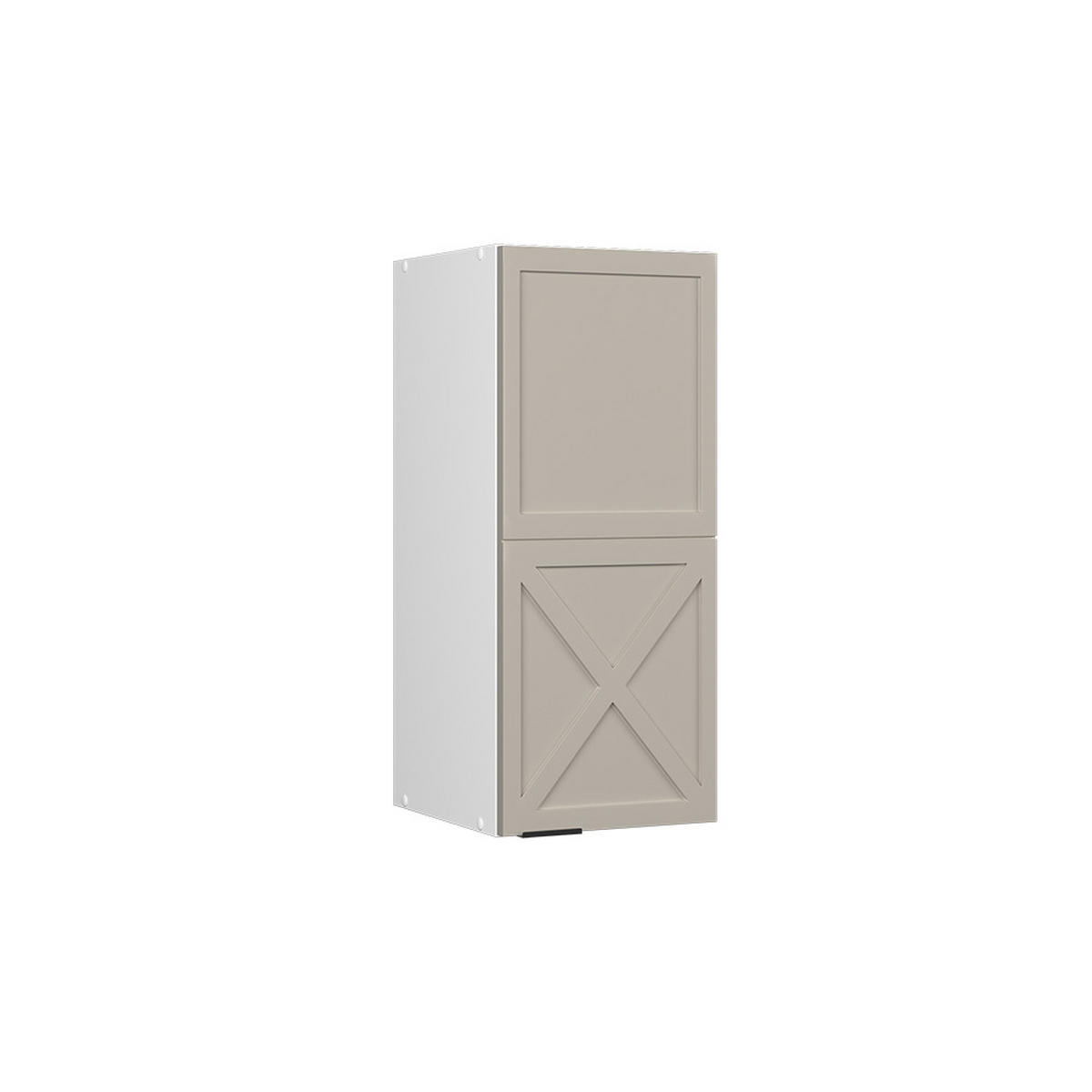 HÄNGESCHRANK Fame-Line GrauBeige 30 cm - Weiß/Grau, Holzwerkstoff (30/72/34.1cm) - Vicco