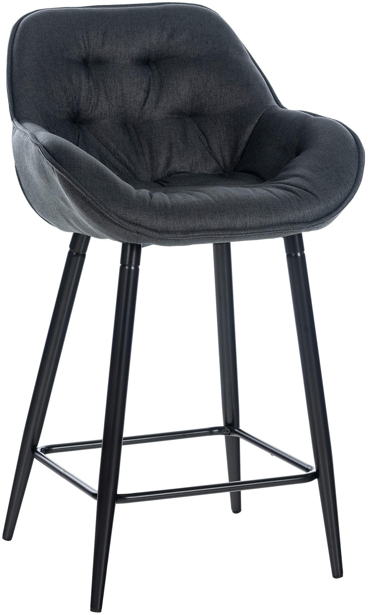 furnicato Barhocker Dunkelgrau 54x93.5x57.5 cm