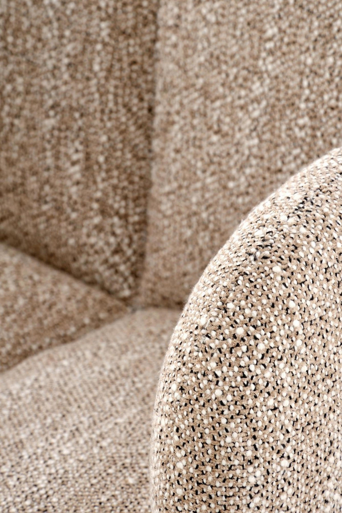 Sessel BERRY 360° gepolstert Beige - Beige, Textil (65/83/64cm) - Lookway