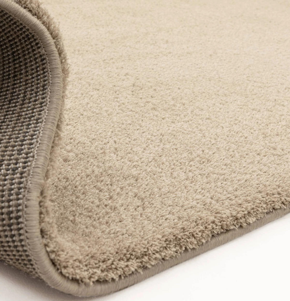 TEPPICH Wohn-/Schlafzimmer Langflor MOCO Beige 80x150 cm - Beige, Textil (80/150cm) - Novatrend