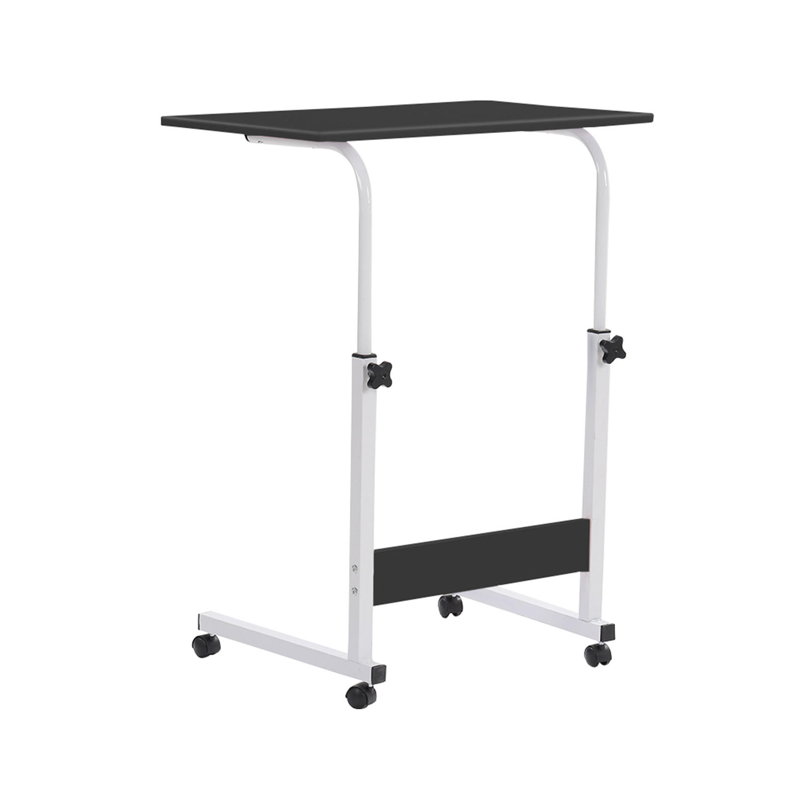 SCHREIBTISCH höhenverstellbar mit Rollen 60x40 cm Büro - Weiß, Kunststoff (40/60/70cm) - Livingandhome