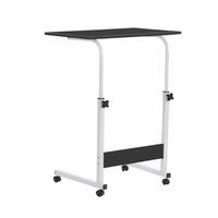 SCHREIBTISCH höhenverstellbar mit Rollen 60x40 cm Büro - Weiß, Kunststoff (40/60/70cm) - Livingandhome