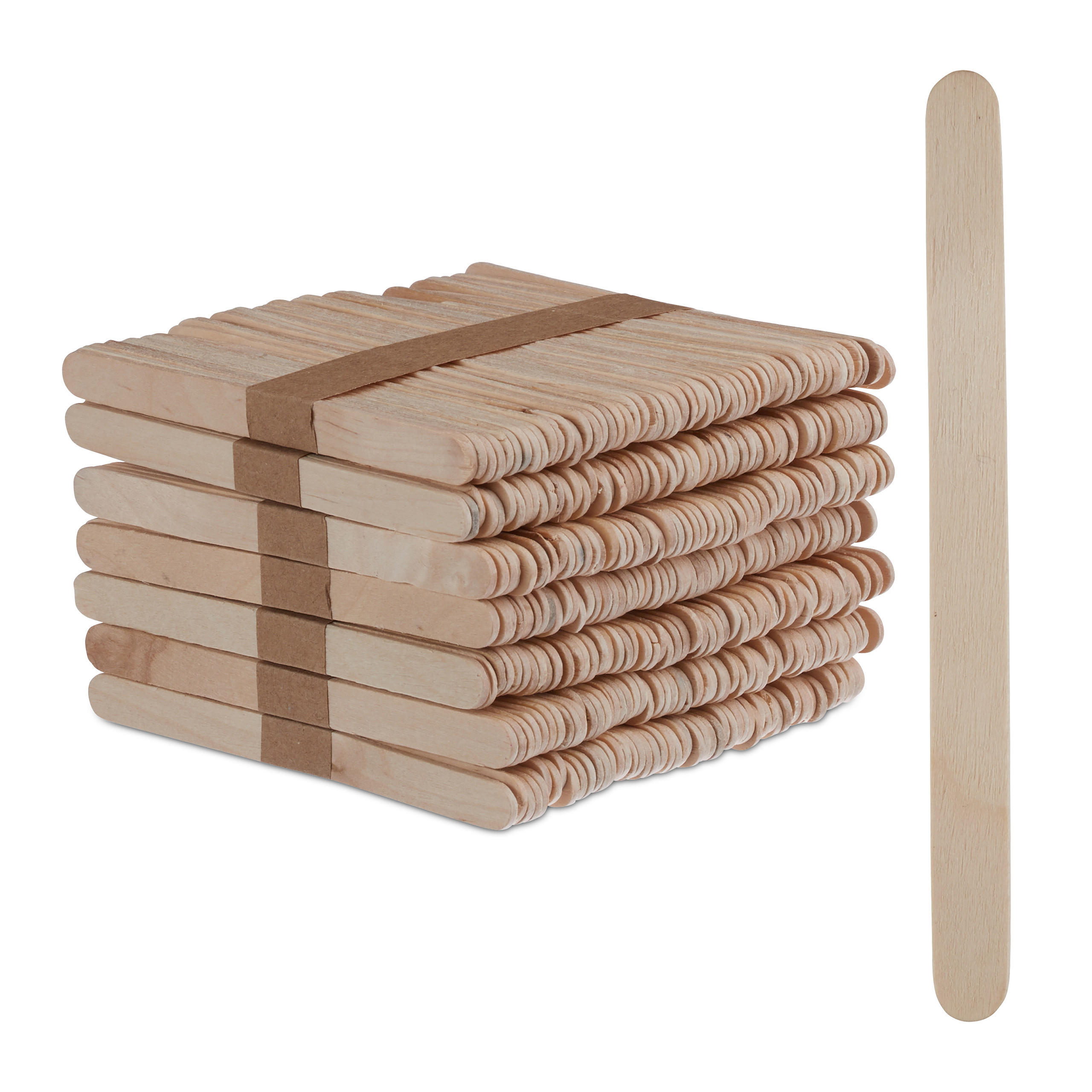 BEȚE Natural lemn set-500-bucăți 11,5 cm
