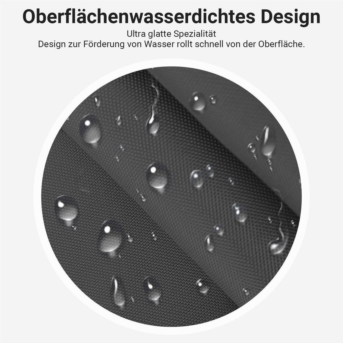 DUSCHVORHANG Dunkelgrau 150 x 180 cm - Anthrazit, Textil (150/180cm)