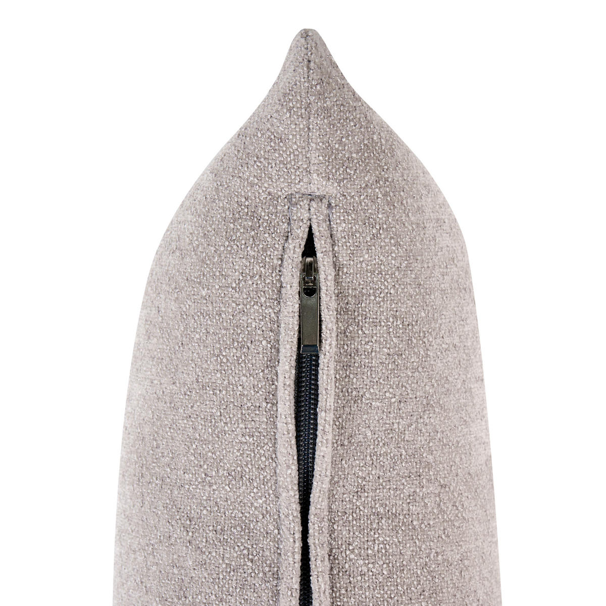 SESSEL Stoff Beige Hogbo - Beige, Textil (110/73/93cm) - Beliani