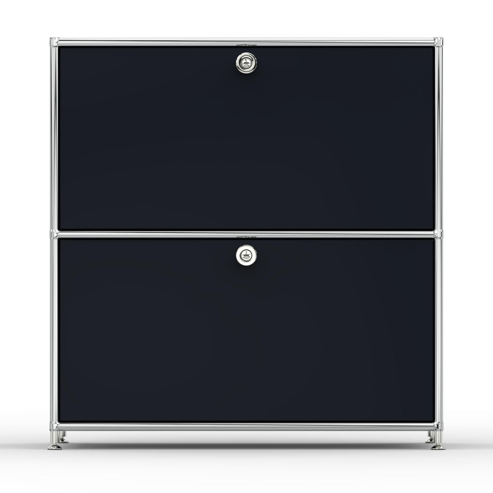 Versee Aktenschrank, Schwarz 40x80.5x77.2 cm