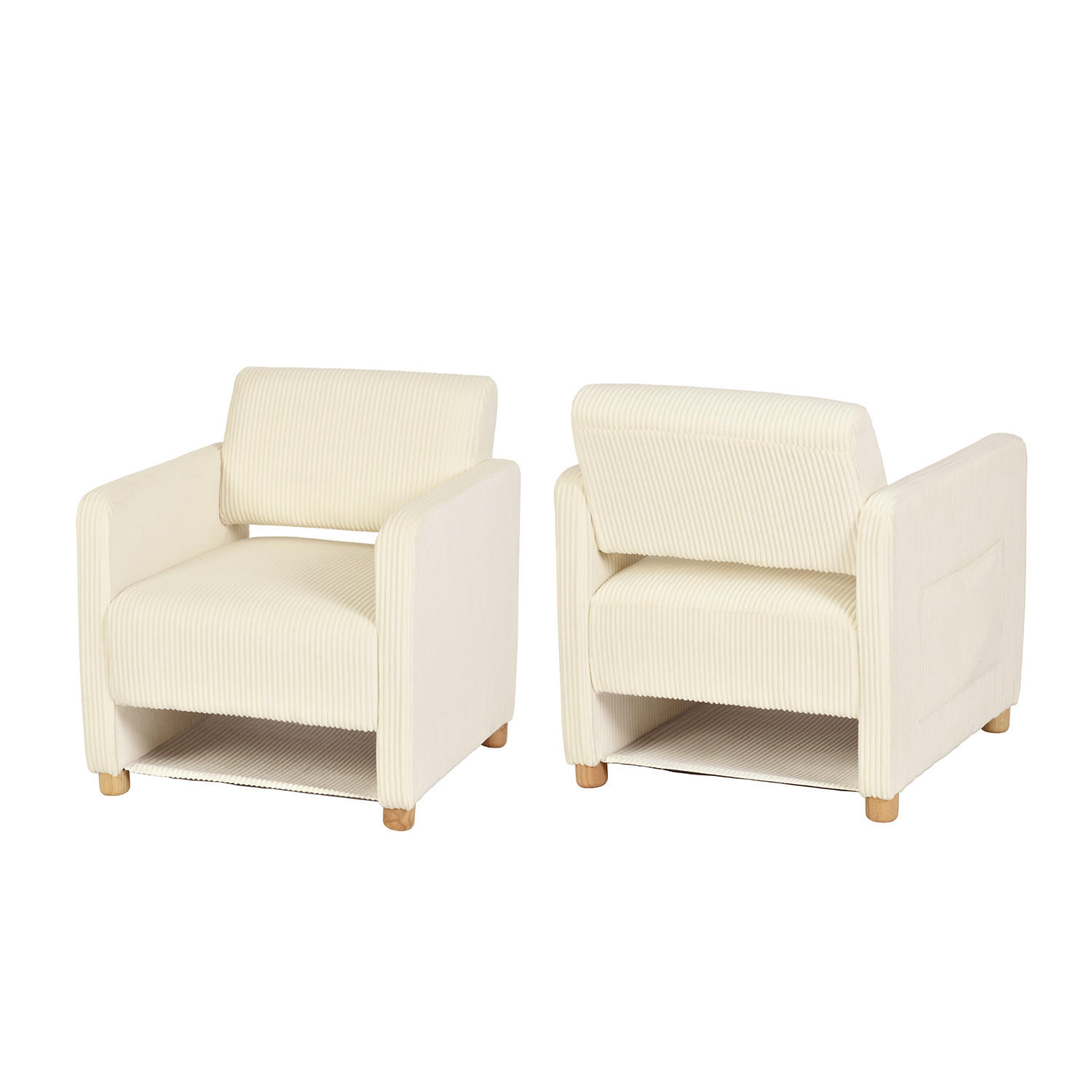 Meubles Cosy Sessel, Beige 66x76.5x73.5 cm
