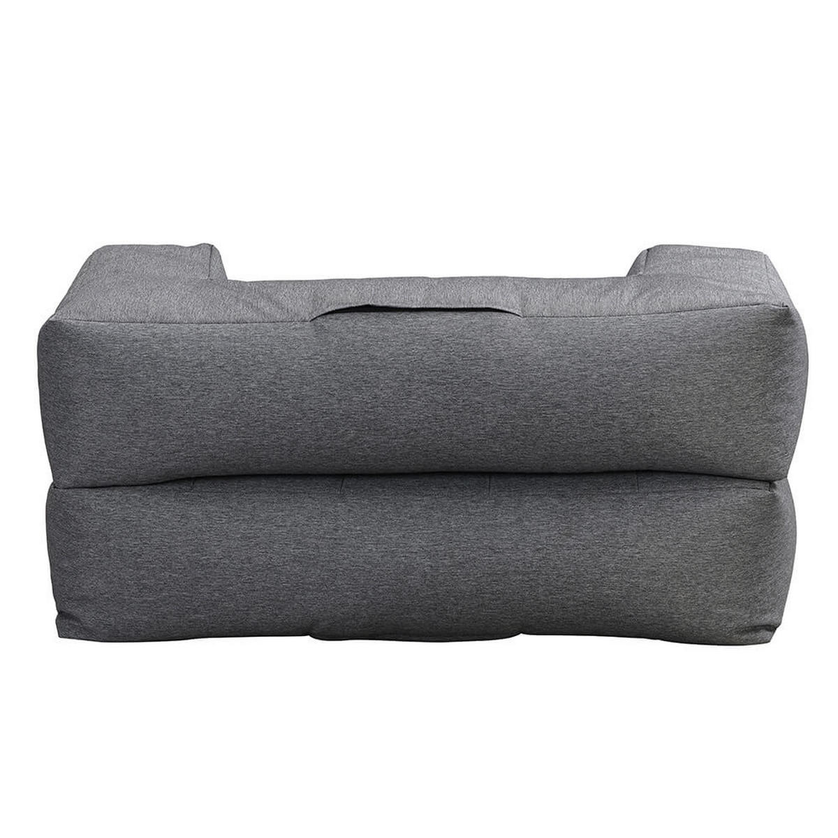 SITZSACK HEAVEN - Anthrazit - Anthrazit, Textil (152/100/76cm) - Home Deluxe