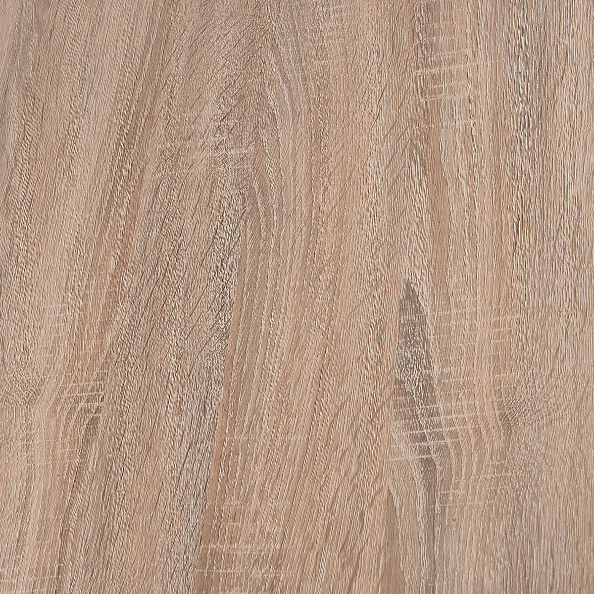 BEISTELLTISCH heller Holzfarbton/schwarz 50cm Melody - Hellbraun/Schwarz, Holzwerkstoff (50/50/45cm) - Beliani