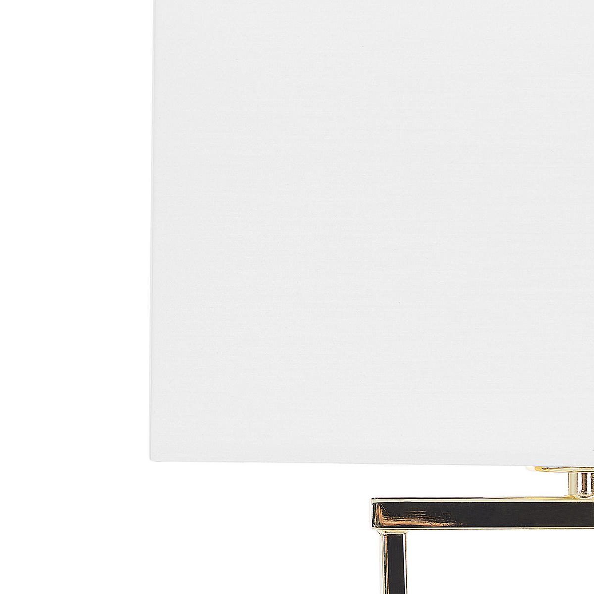 TISCHLEUCHTE Yasuni 20/32/62 cm - Weiß, Metall (20/32/62cm) - Beliani