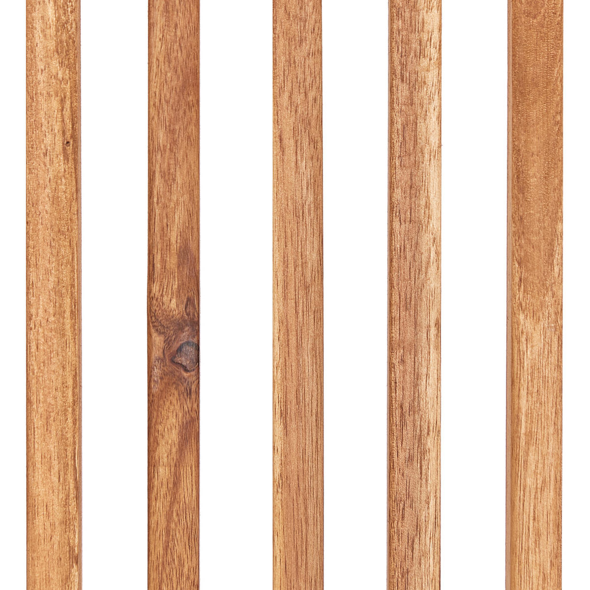 GARTENSTUHL 2er-Set Holz Heller Holzfarbton Maui II - Blau/Schwarz, Holz (46/92/48cm) - Beliani