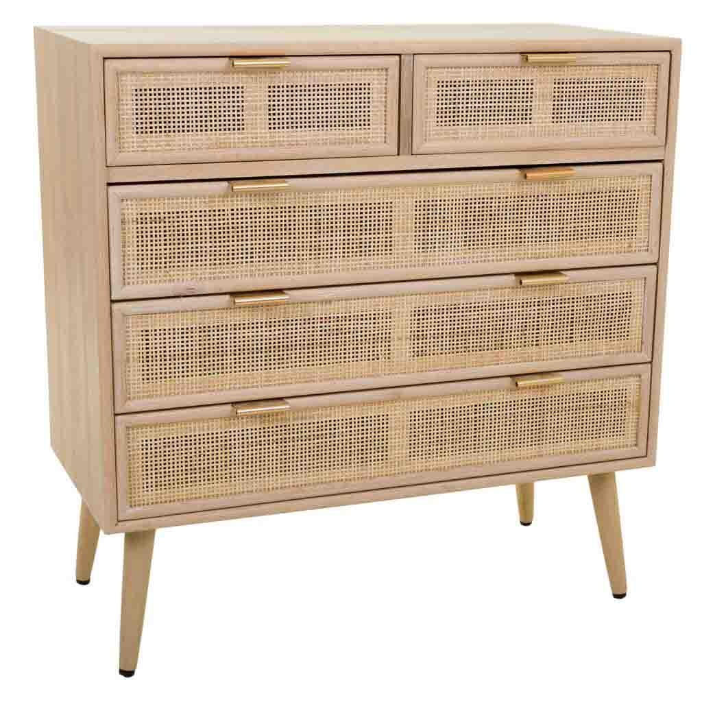 KOMMODE 80x40x81 cm - Braun, Holz (80/39.5/81cm) - Wanderlust