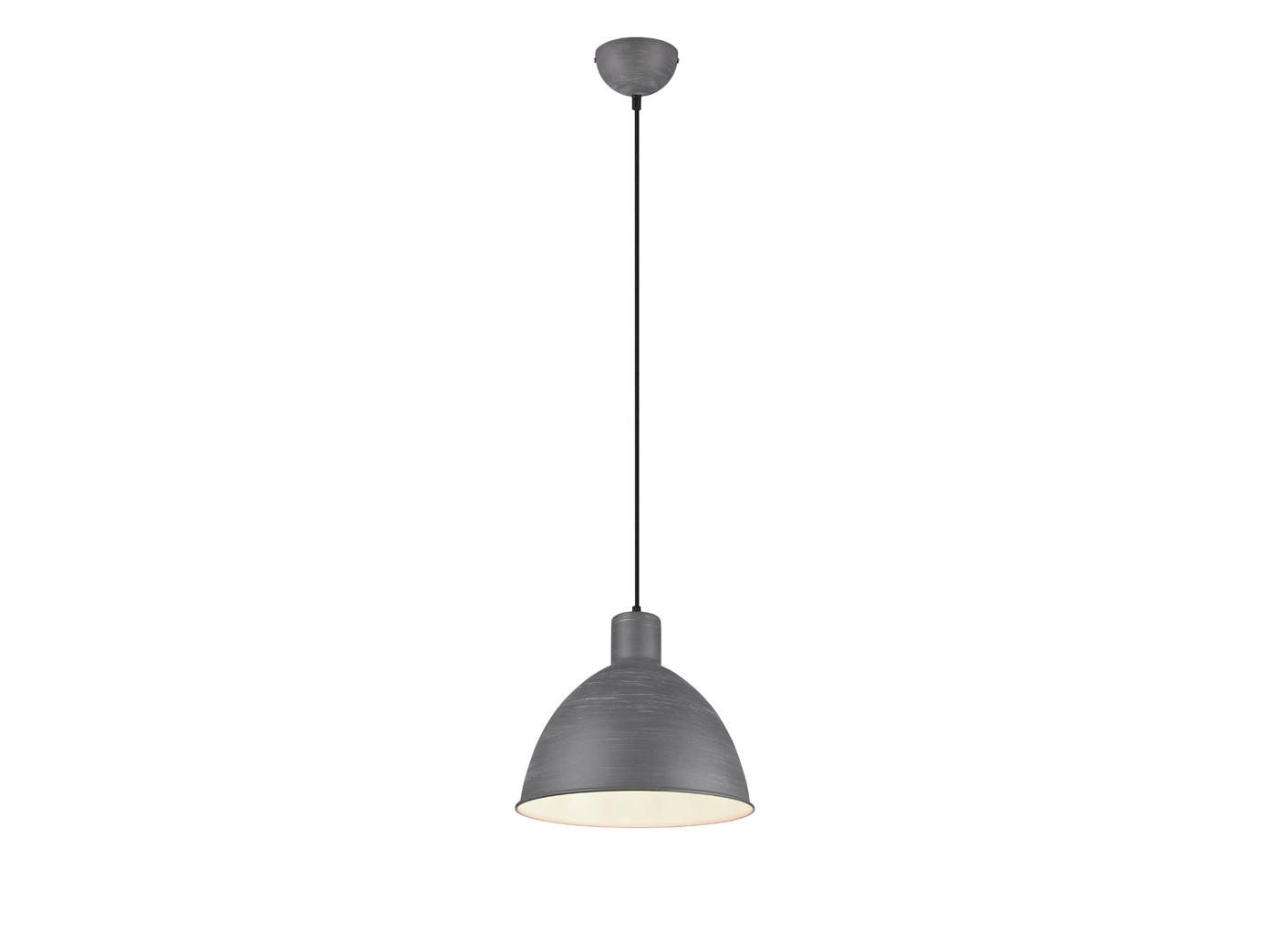 PENDELLEUCHTE, Ø30cm, Betonoptik - Grau, Metall (30/30/150cm) - meineWunschleuchte