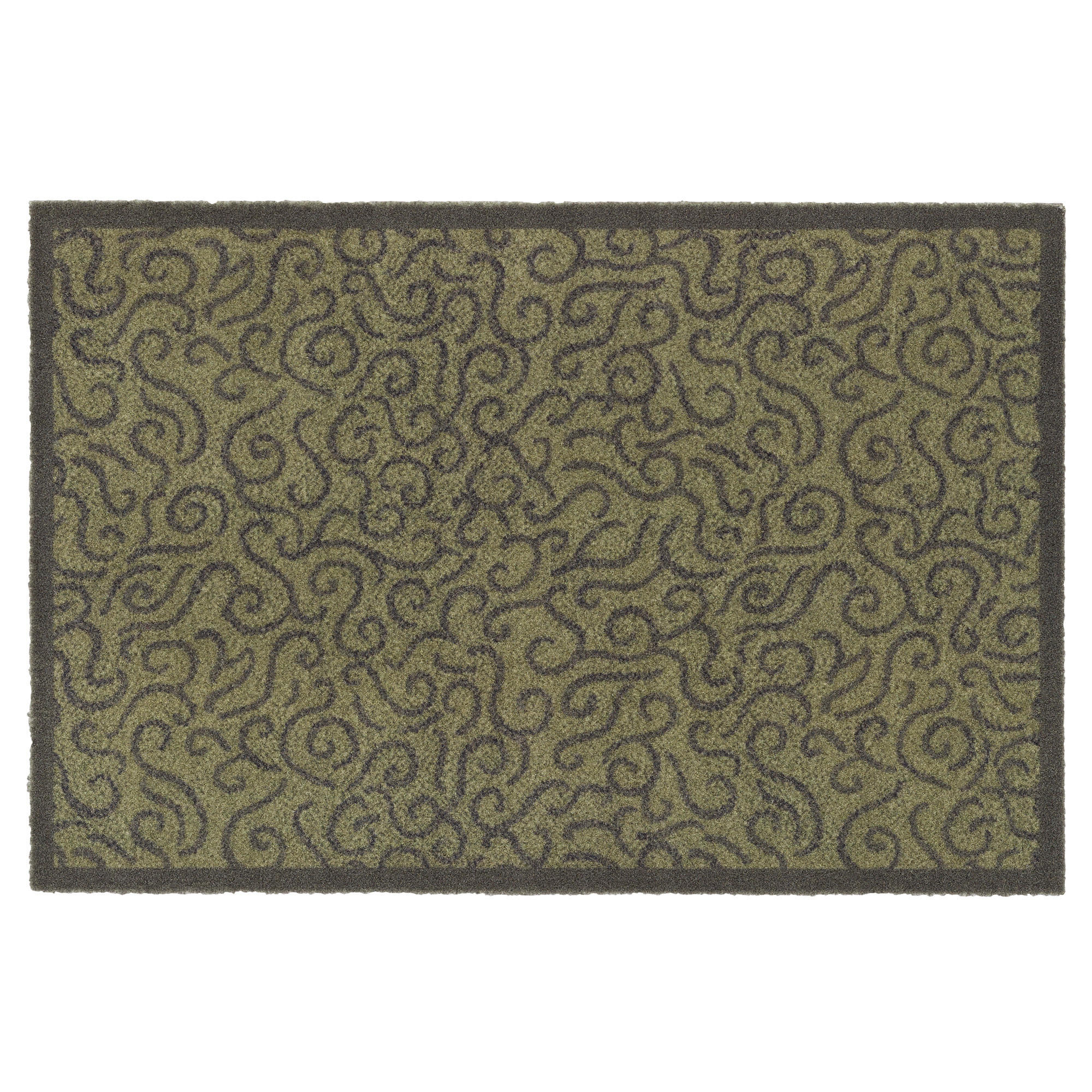 FUSSMATTE SAUBERLAUF SUPERCLEAN - Grün, Textil (60/90cm) - Pergamon