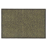 FUSSMATTE SAUBERLAUF SUPERCLEAN - Grün, Textil (60/90cm) - Pergamon