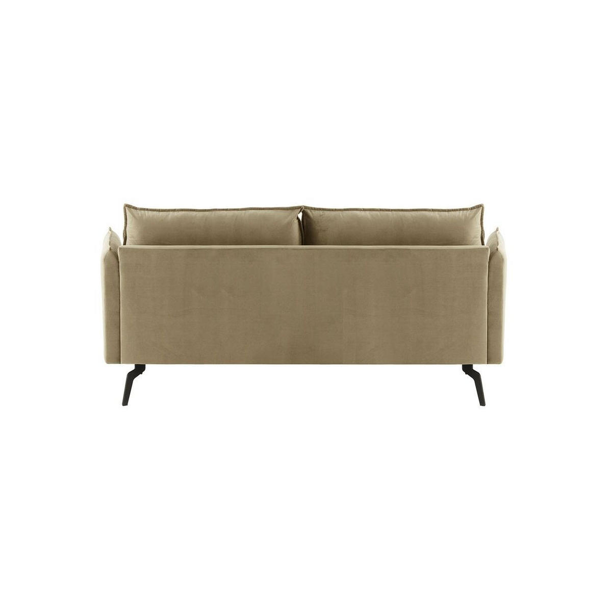 SOFA Layla 2,5-Sitzer-Velluto 3 - Beige, Holz/Textil (197/95/98cm)