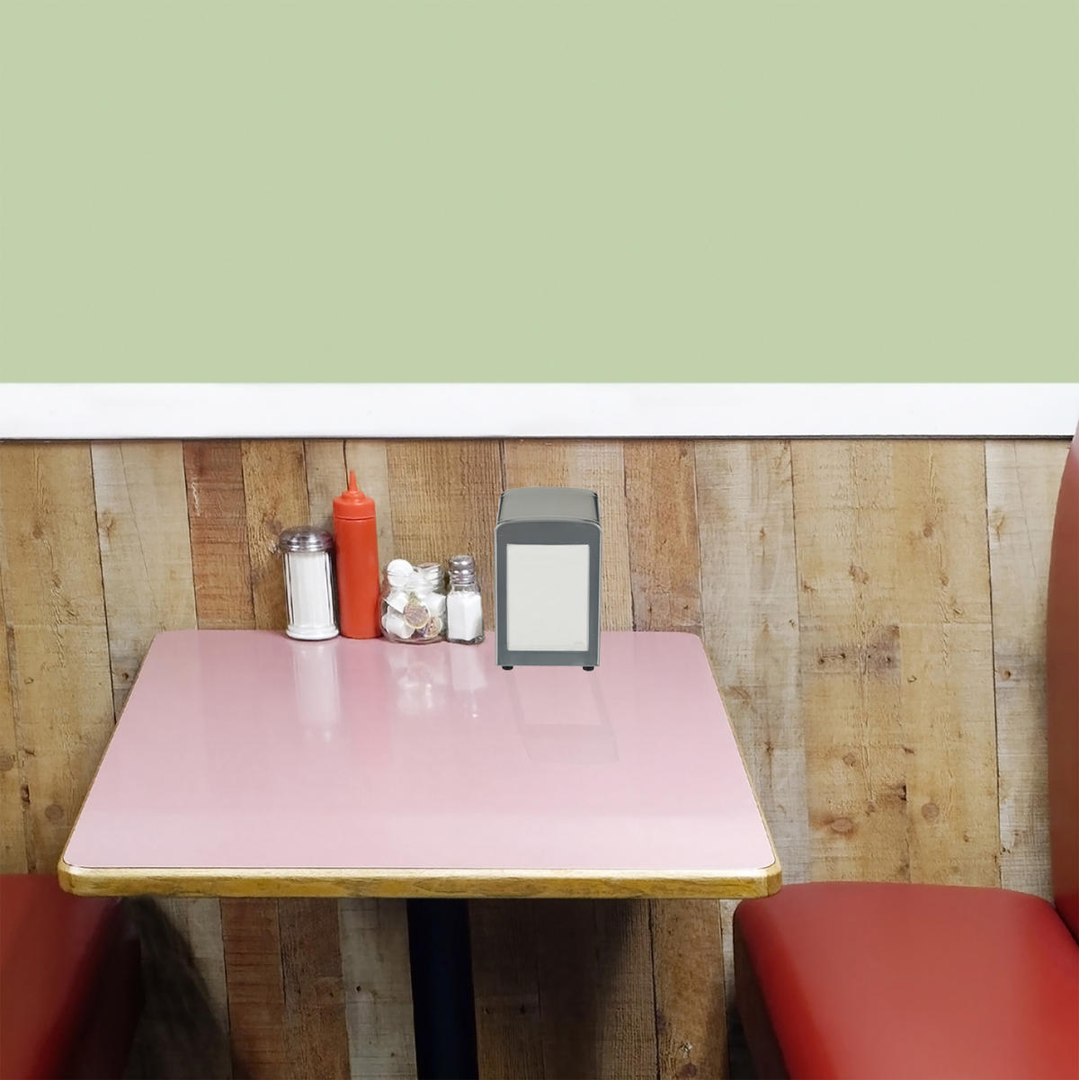 SERVIETTENSPENDER - Silberfarben, Metall (9.5/15/11cm) - Relaxdays