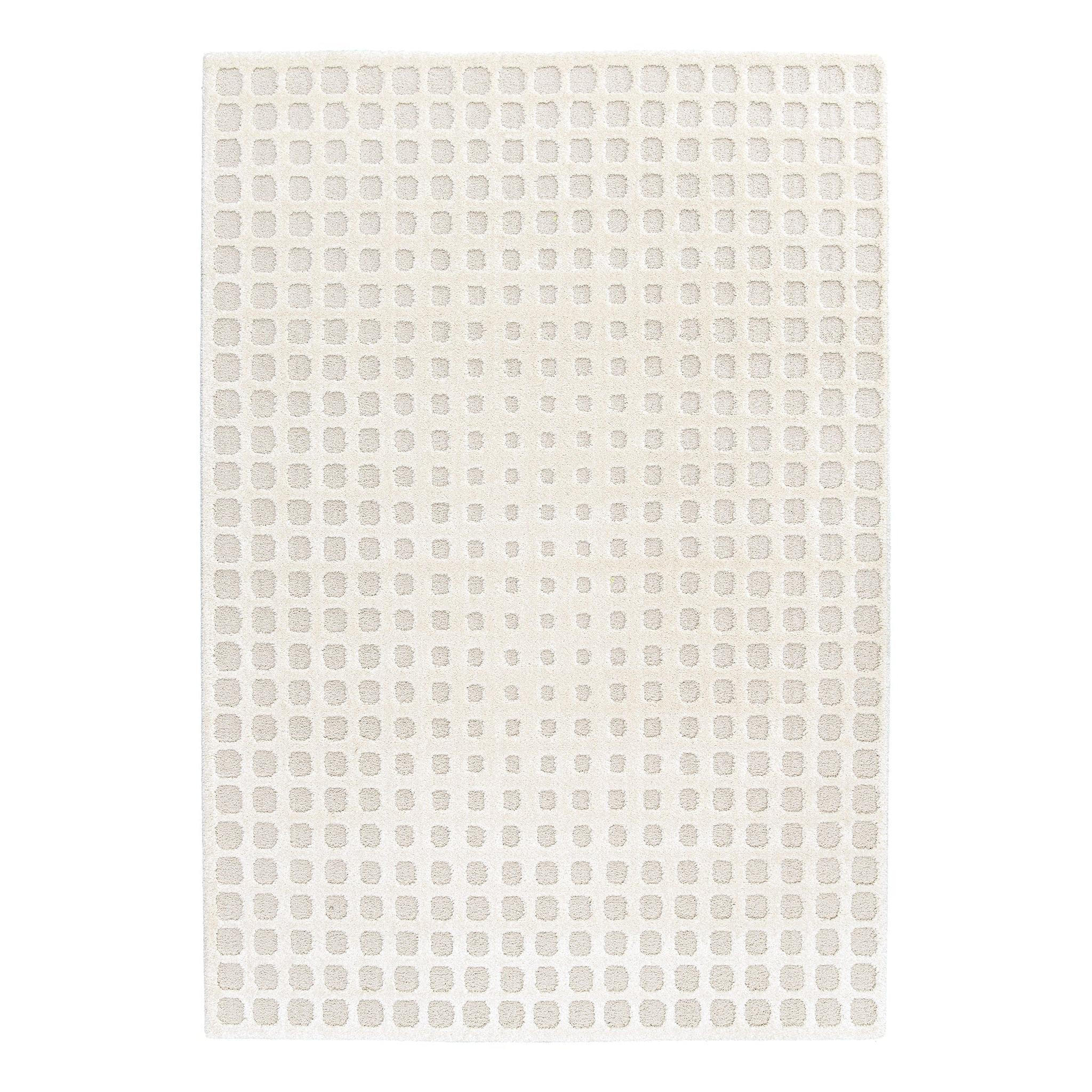 TEPPICH sehr weich mit Relief-Effekt beige - Beige, Textil (160/230cm) - AFK Living