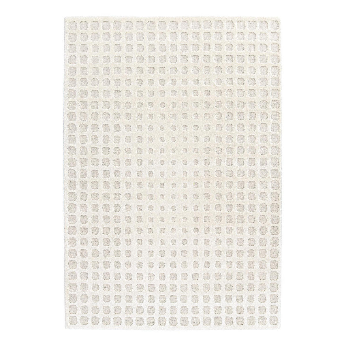 TEPPICH sehr weich mit Relief-Effekt beige - Beige, Textil (160/230cm) - AFK Living