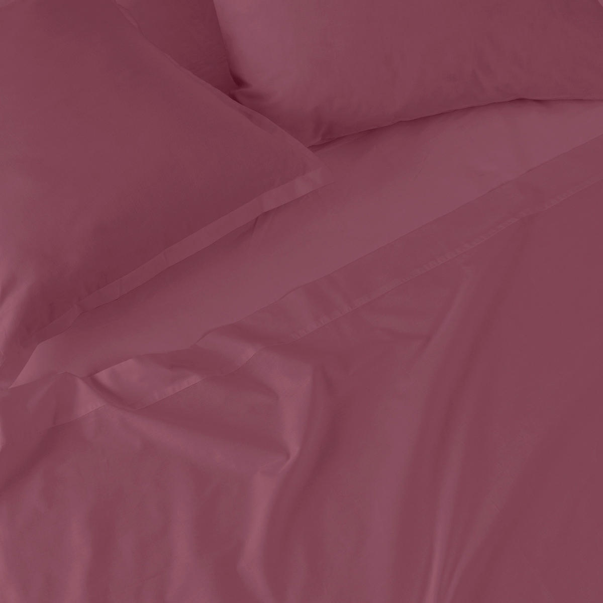 SPANNBETTTUCH basic 160x200x32 cm magenta - Magenta, Textil (160/200cm) - Happy Friday