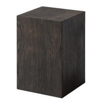 BEISTELLTISCH - Echtholzfurnier - Eichefarben, Holzwerkstoff (27/27/40cm) - home24