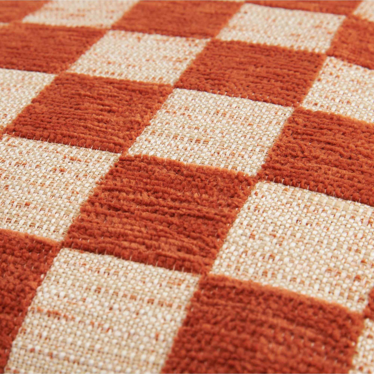 ZIERKISSENHÜLLE DEKOKISSENHÜLLE CHECKERBOX - Braun, Textil (45/45cm) - Tom Tailor